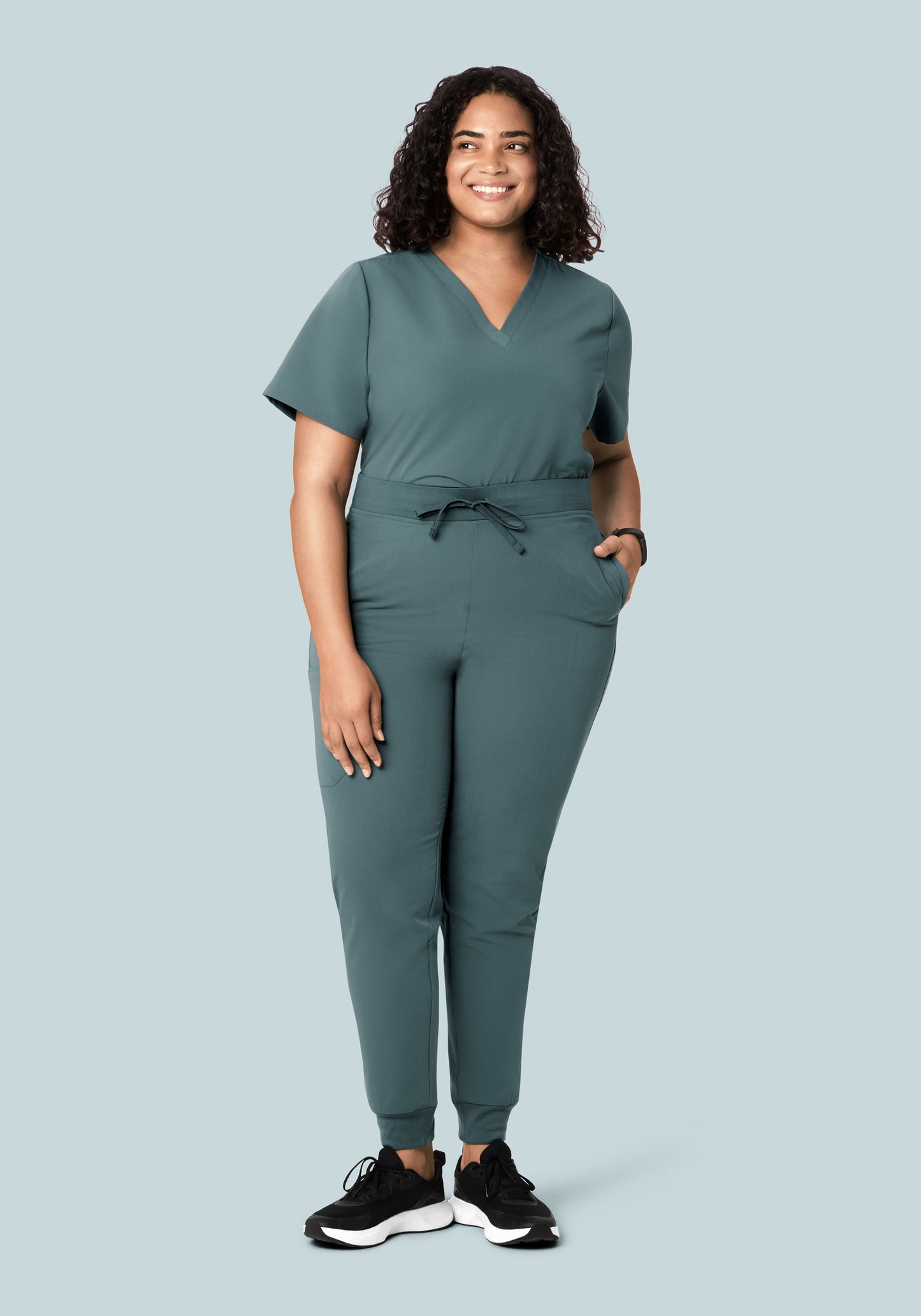 6 Pocket Top Stormy Sky