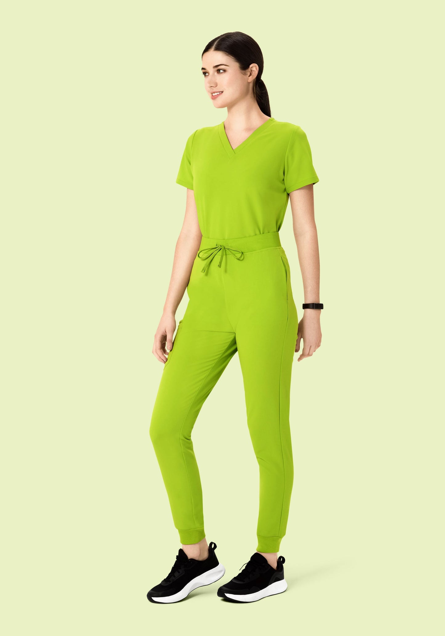 6 Pocket Top Apple Green