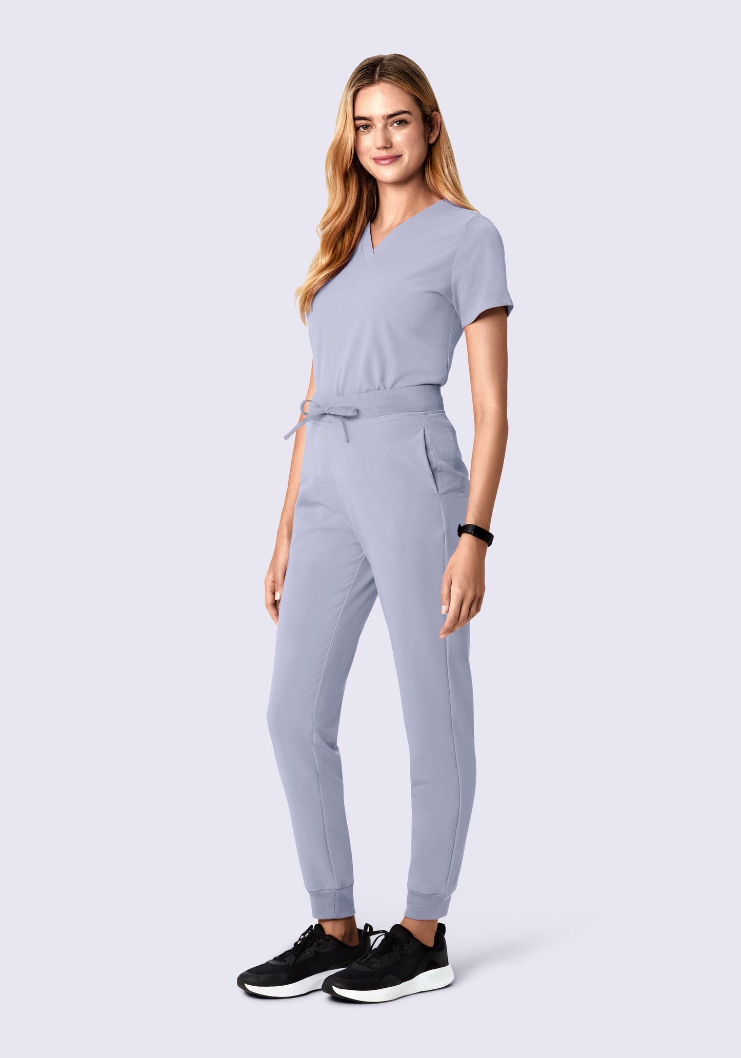 High Waisted Joggers Wisteria