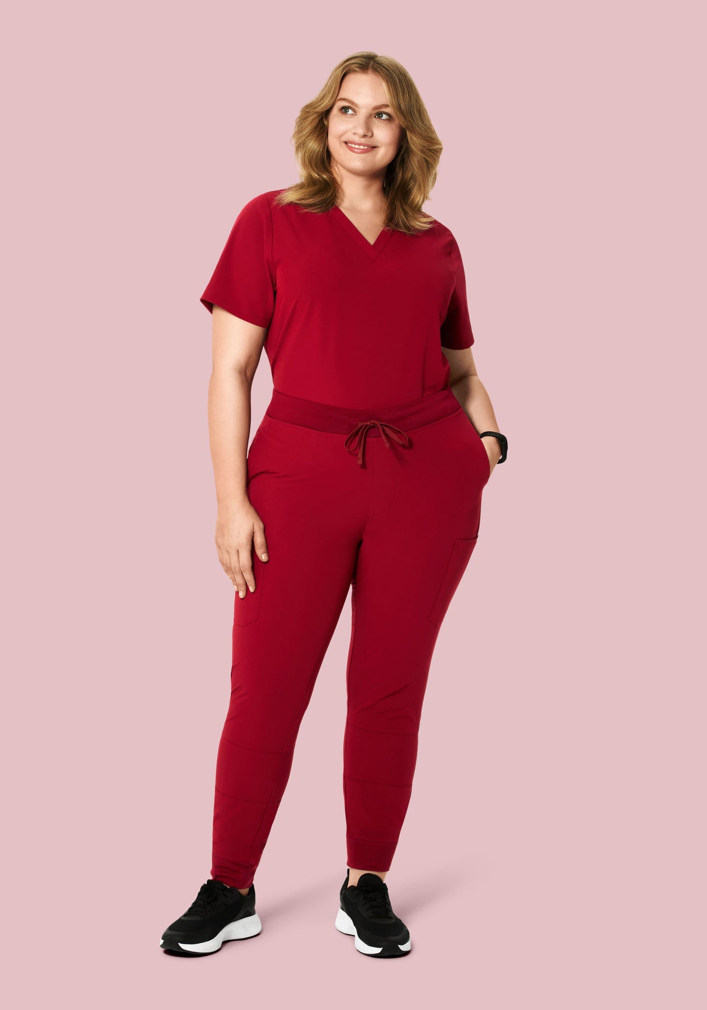 9 Pocket Joggers Cardinal