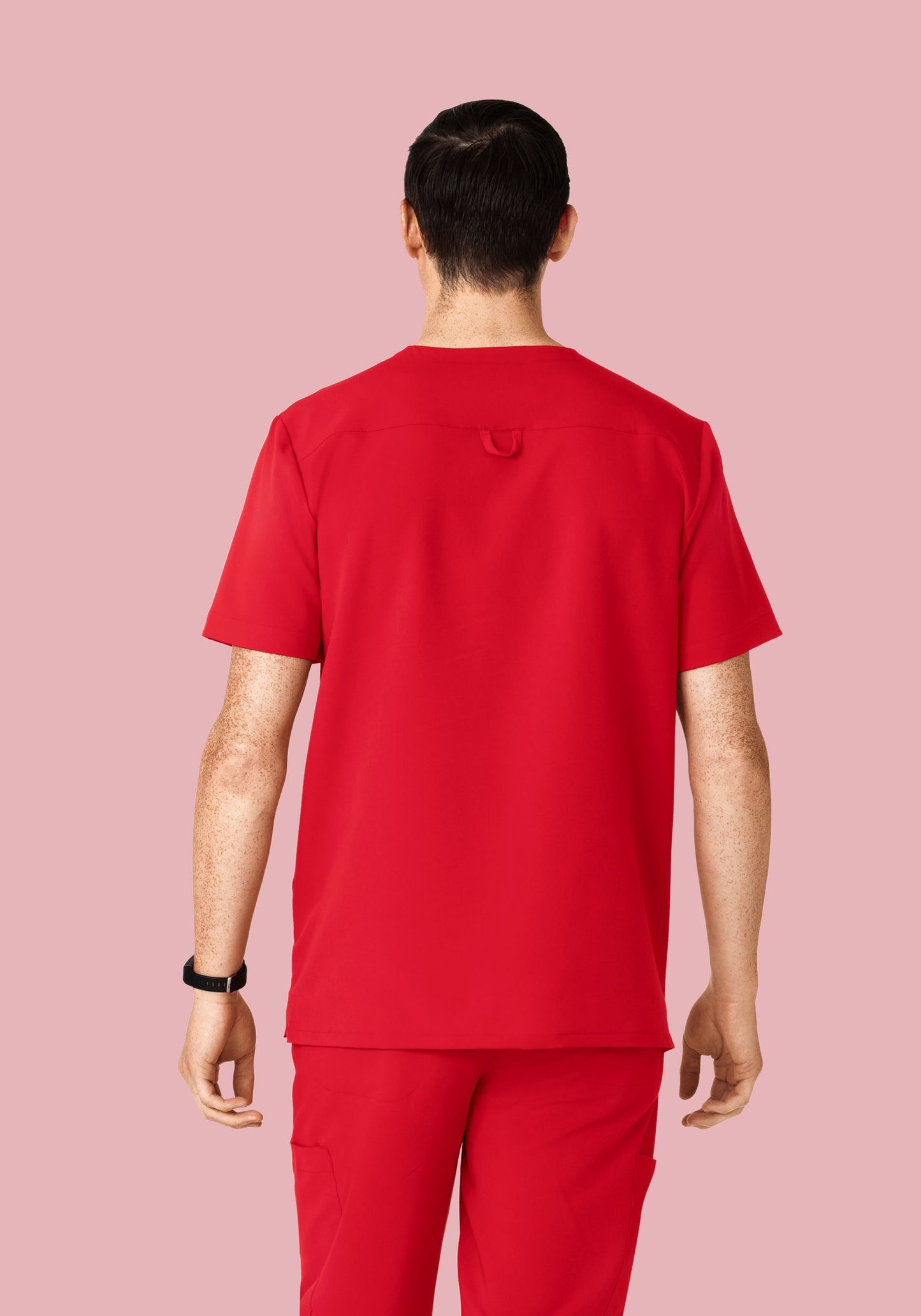 Three Pocket Top Poppy Red