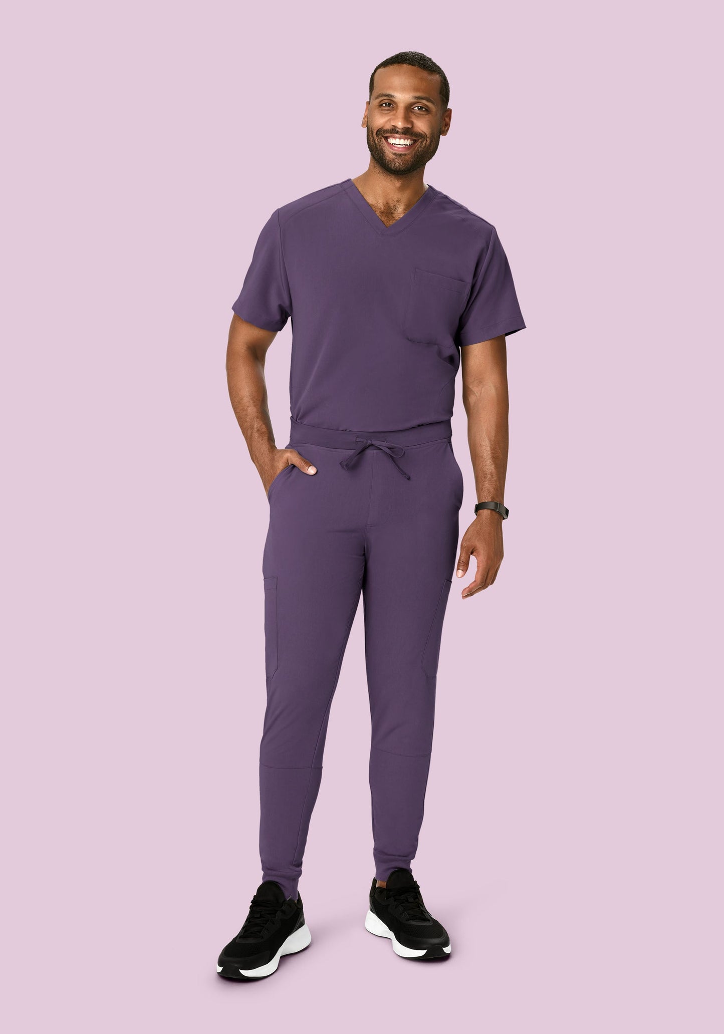 7 Pocket Joggers Deep Dewberry