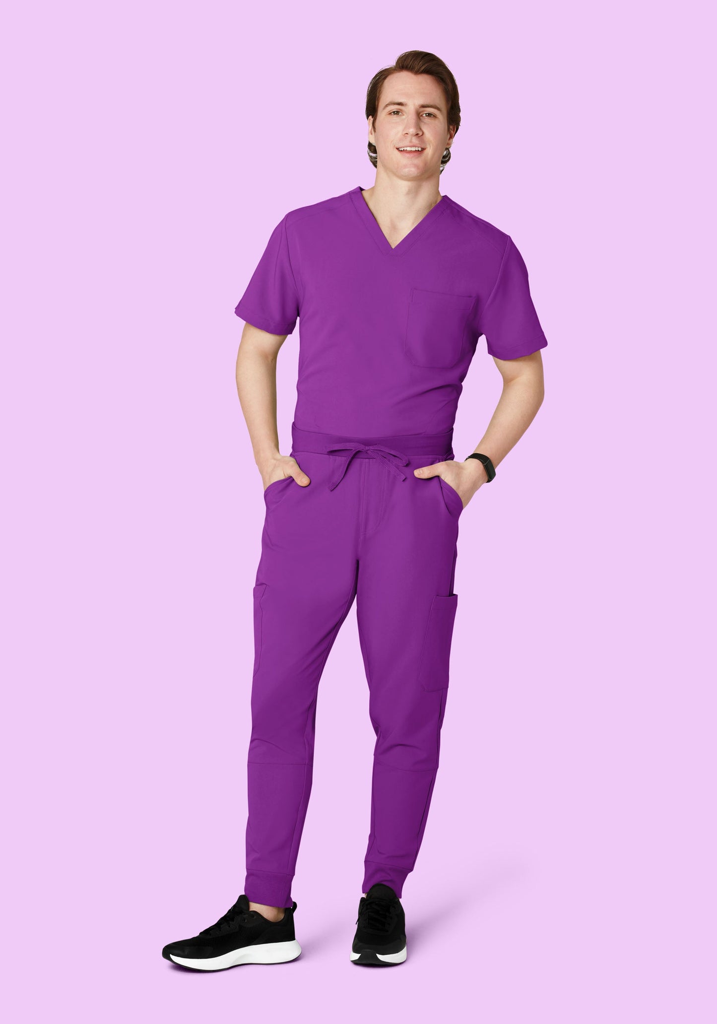 7 Pocket Joggers Cyber Grape