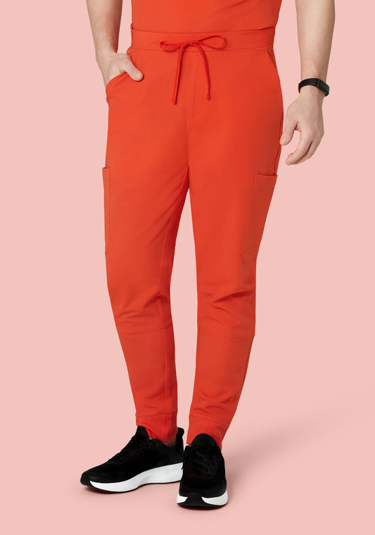 7 Pocket Joggers Sunset Orange