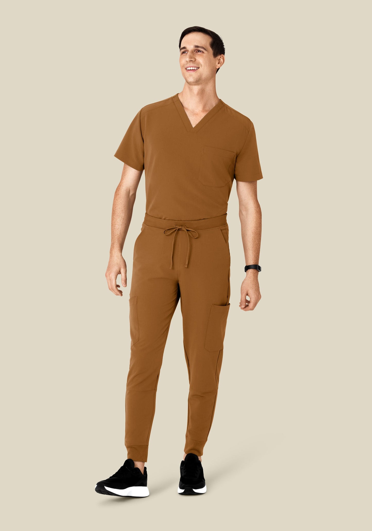 7 Pocket Joggers Camel