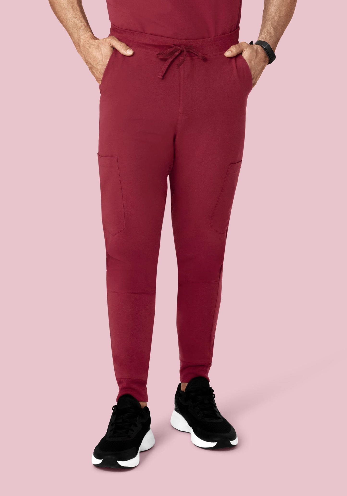 7 Pocket Joggers Garnet
