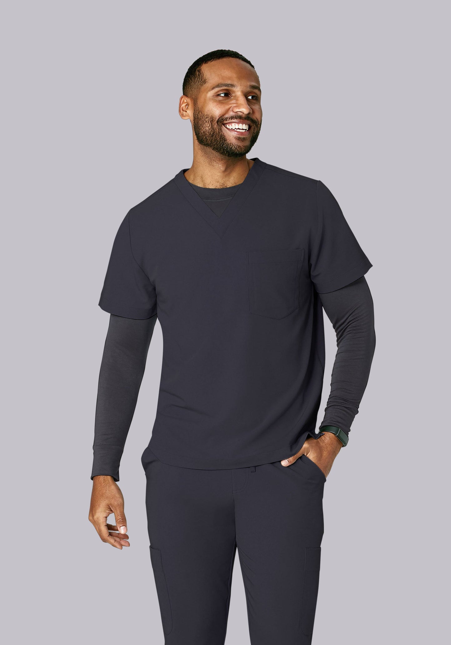 Men's Underscrubs Pewter