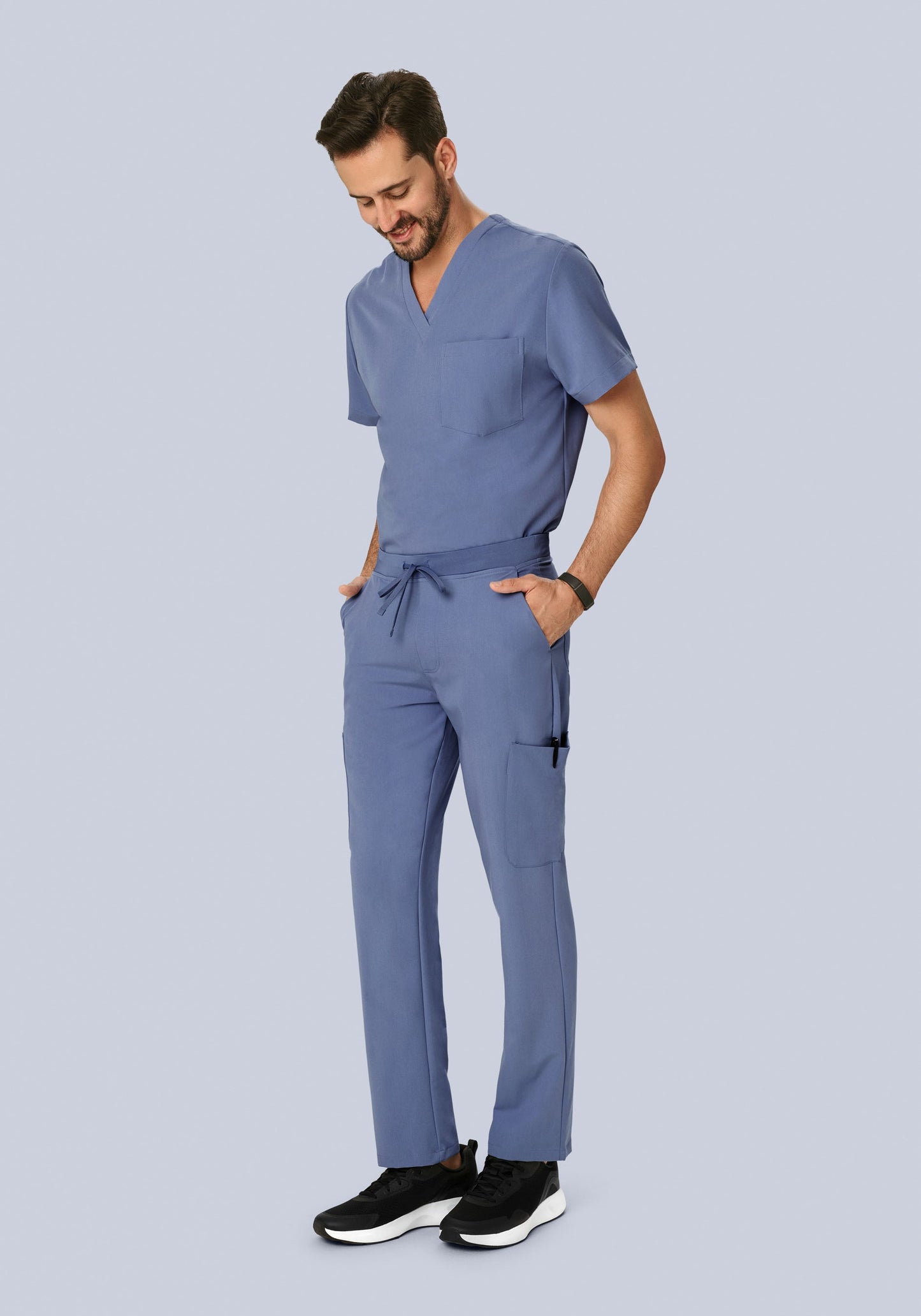 Two Pocket Top Periwinkle