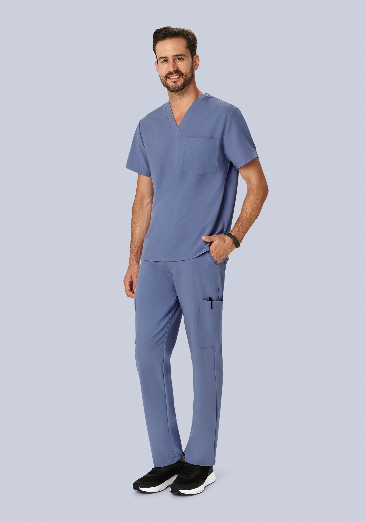 7 Pocket Cargos Periwinkle