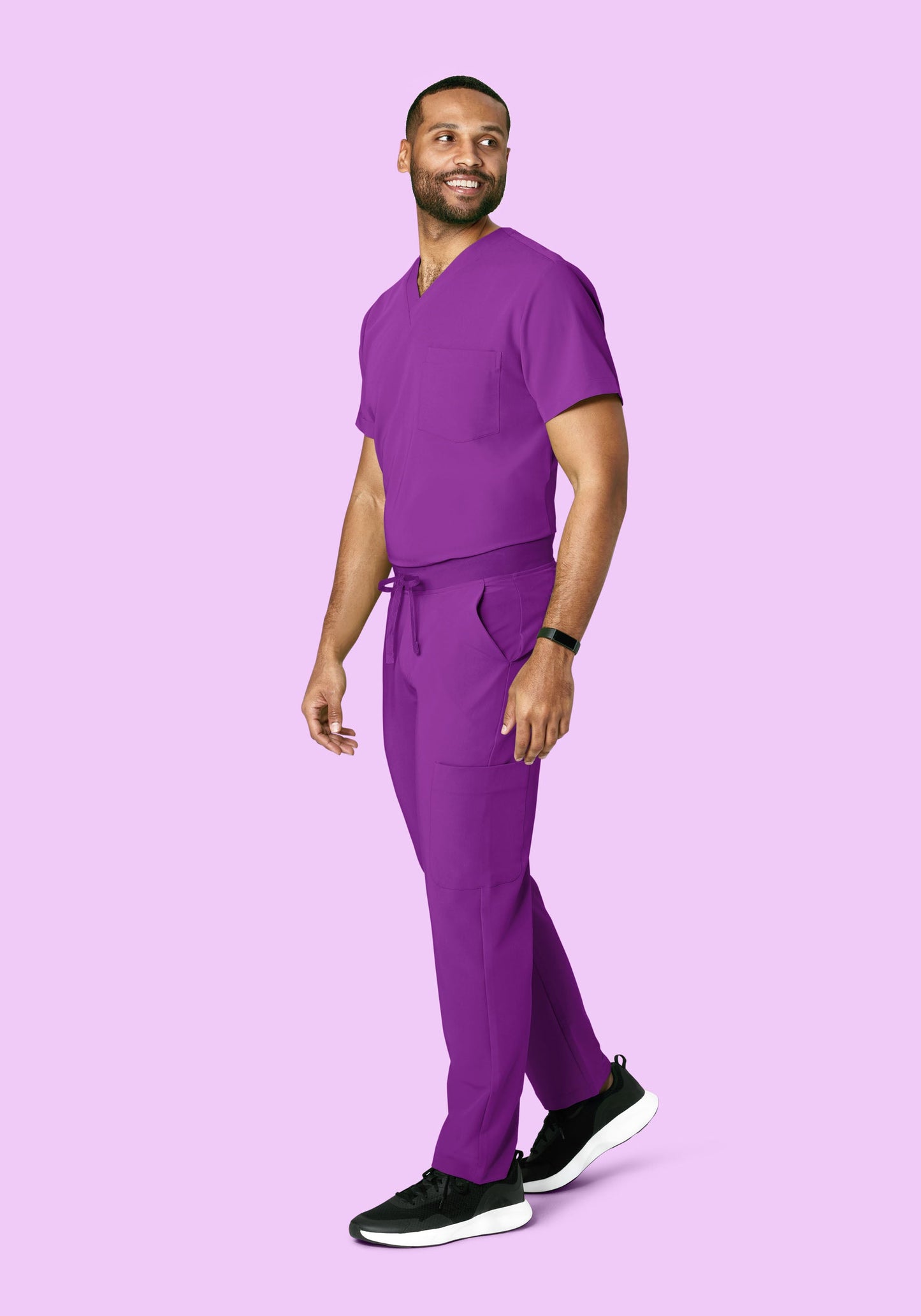 Two Pocket Top Cyber Grape