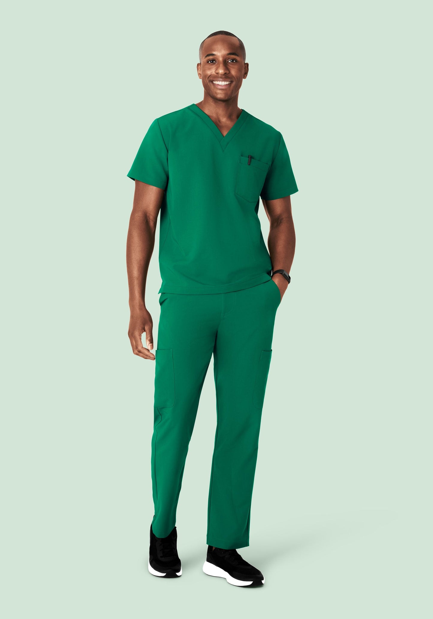 7 Pocket Cargos Envy Green