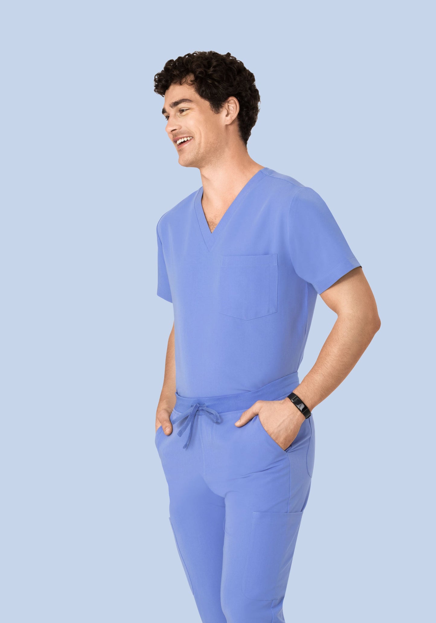 Two Pocket Top French Blue