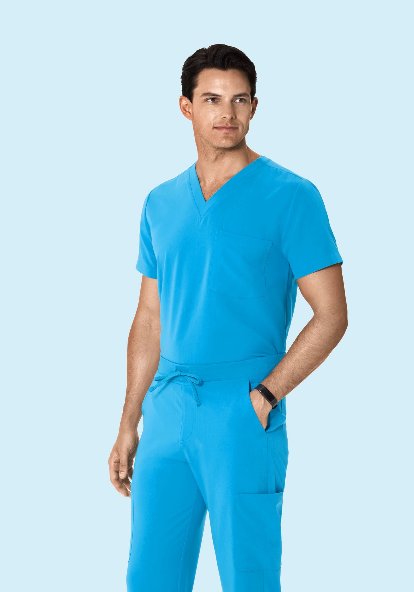 Two Pocket Top Horizon Blue
