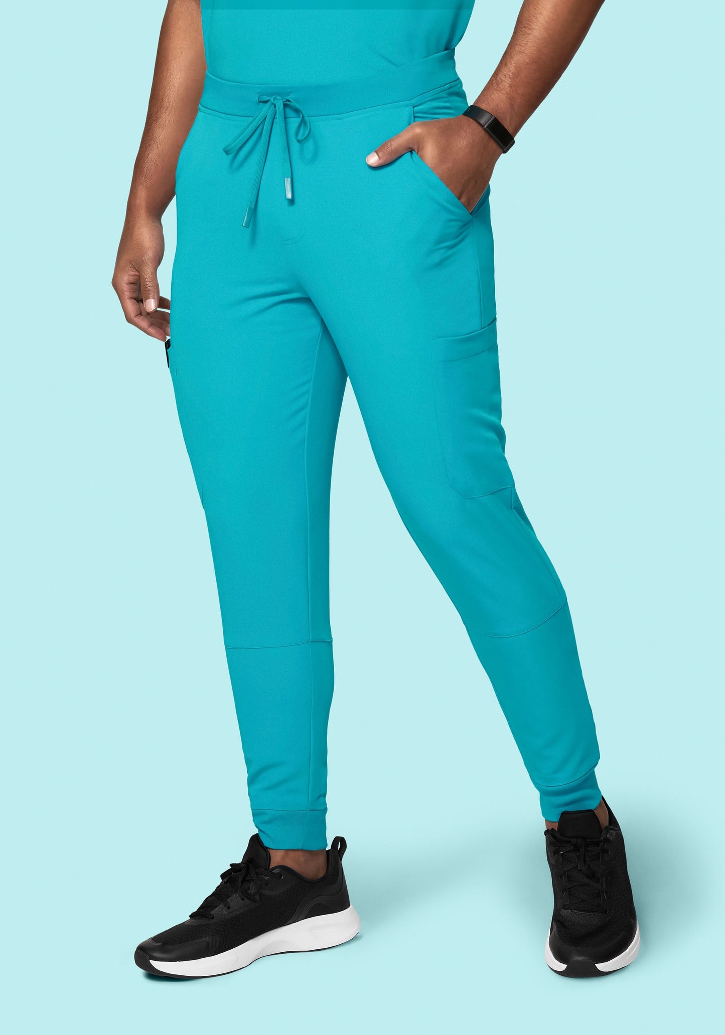 7 Pocket Joggers Teal