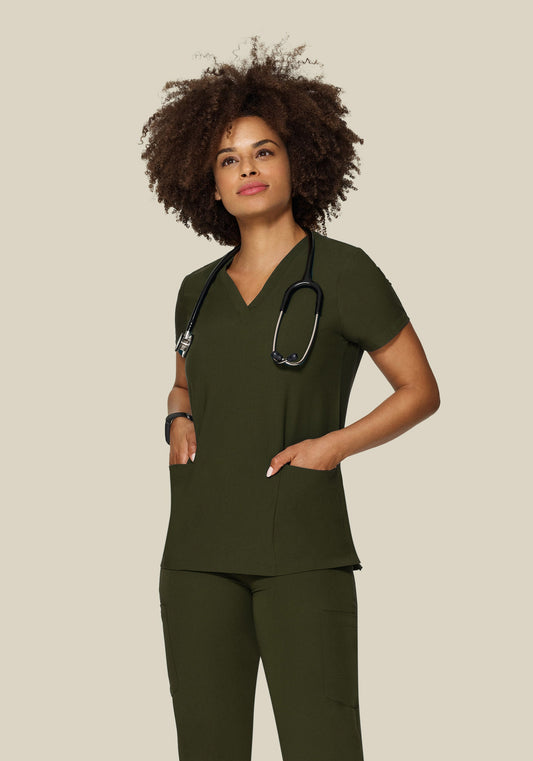 6 Pocket Top Olive
