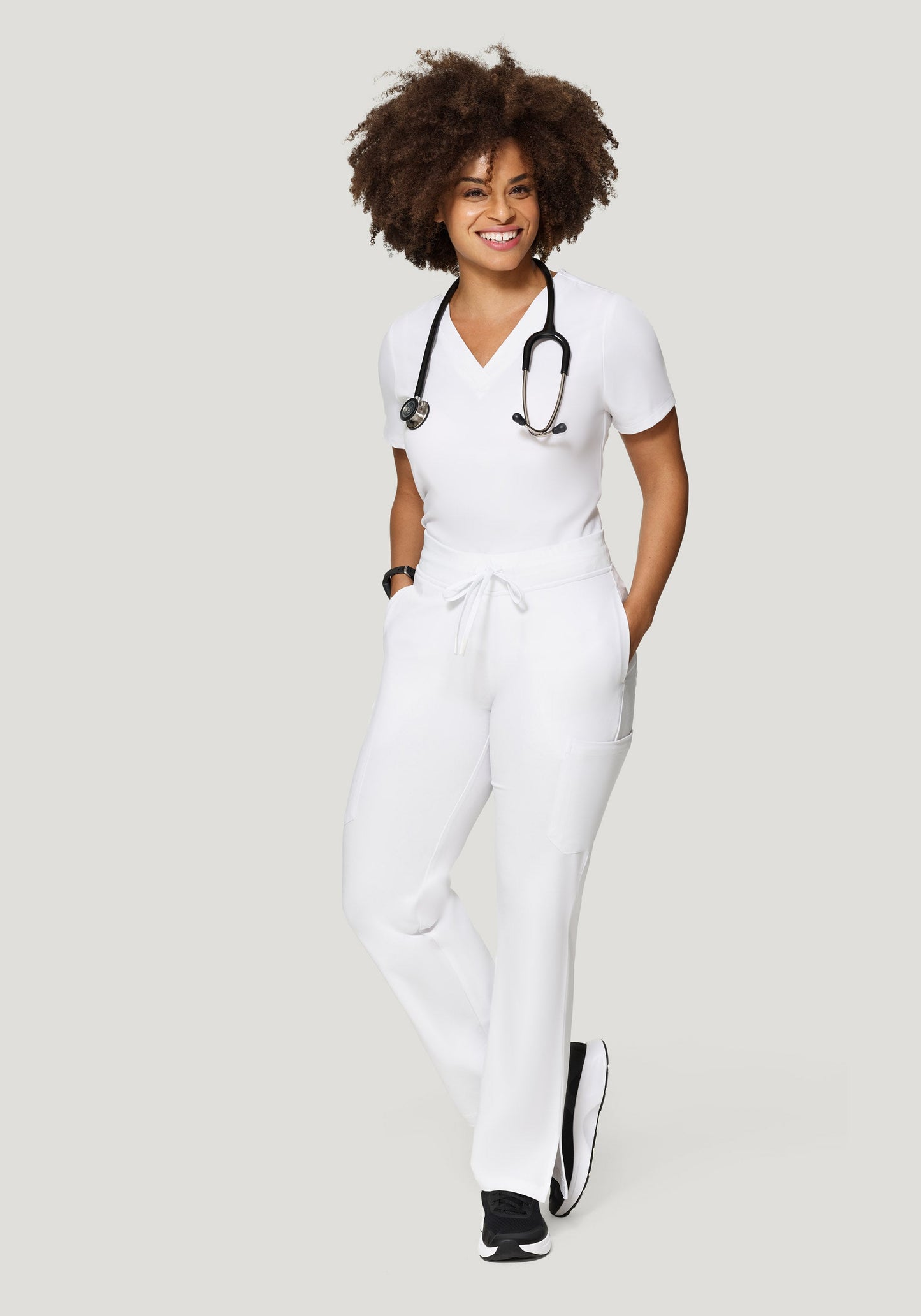 9 Pocket Cargo Pants White