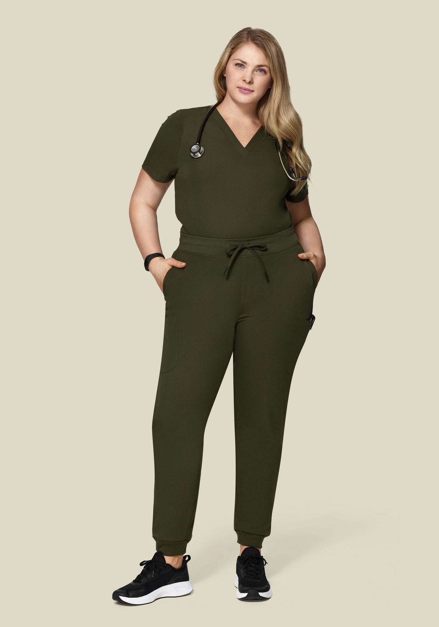 6 Pocket Top Olive