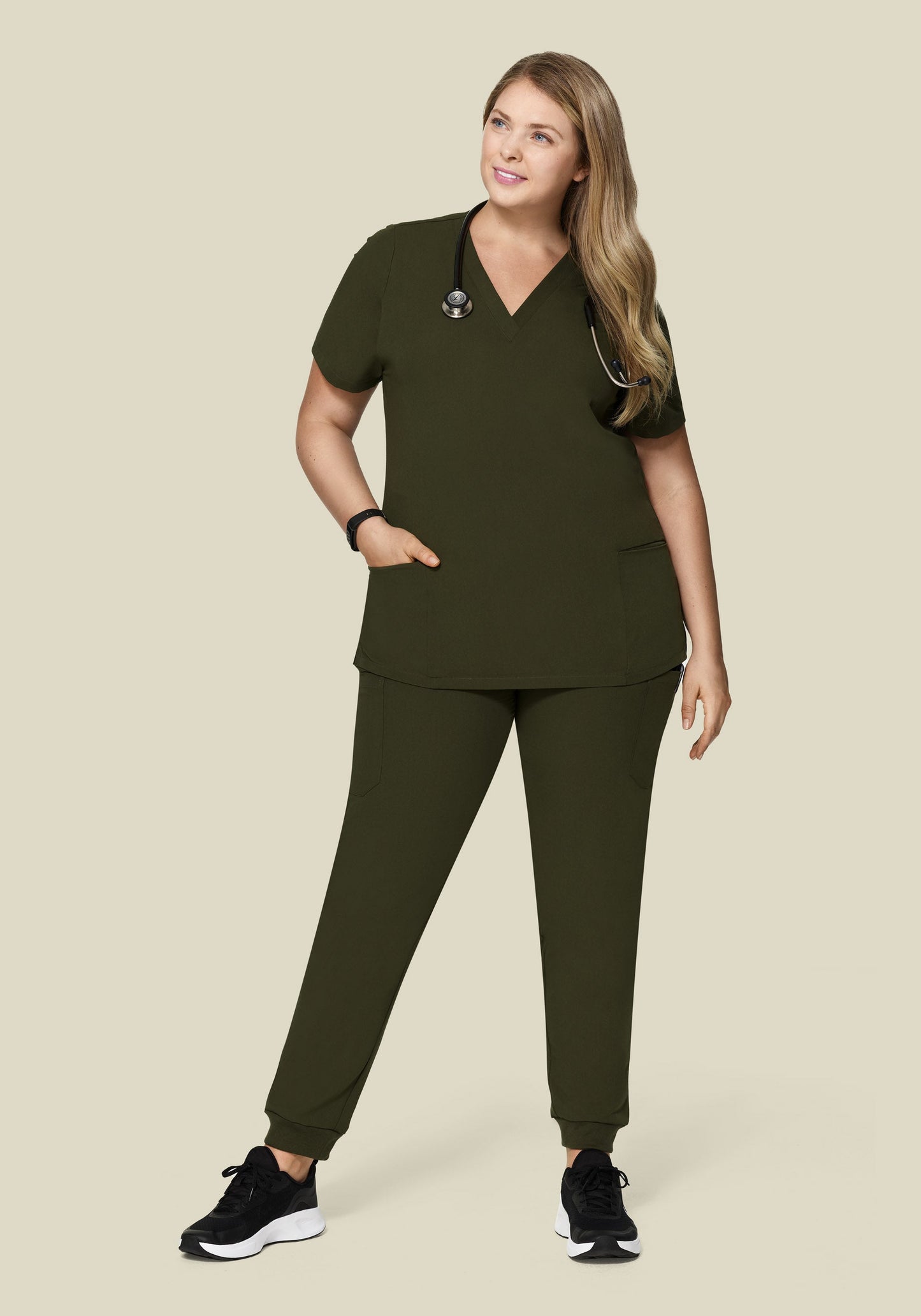 6 Pocket Top Olive