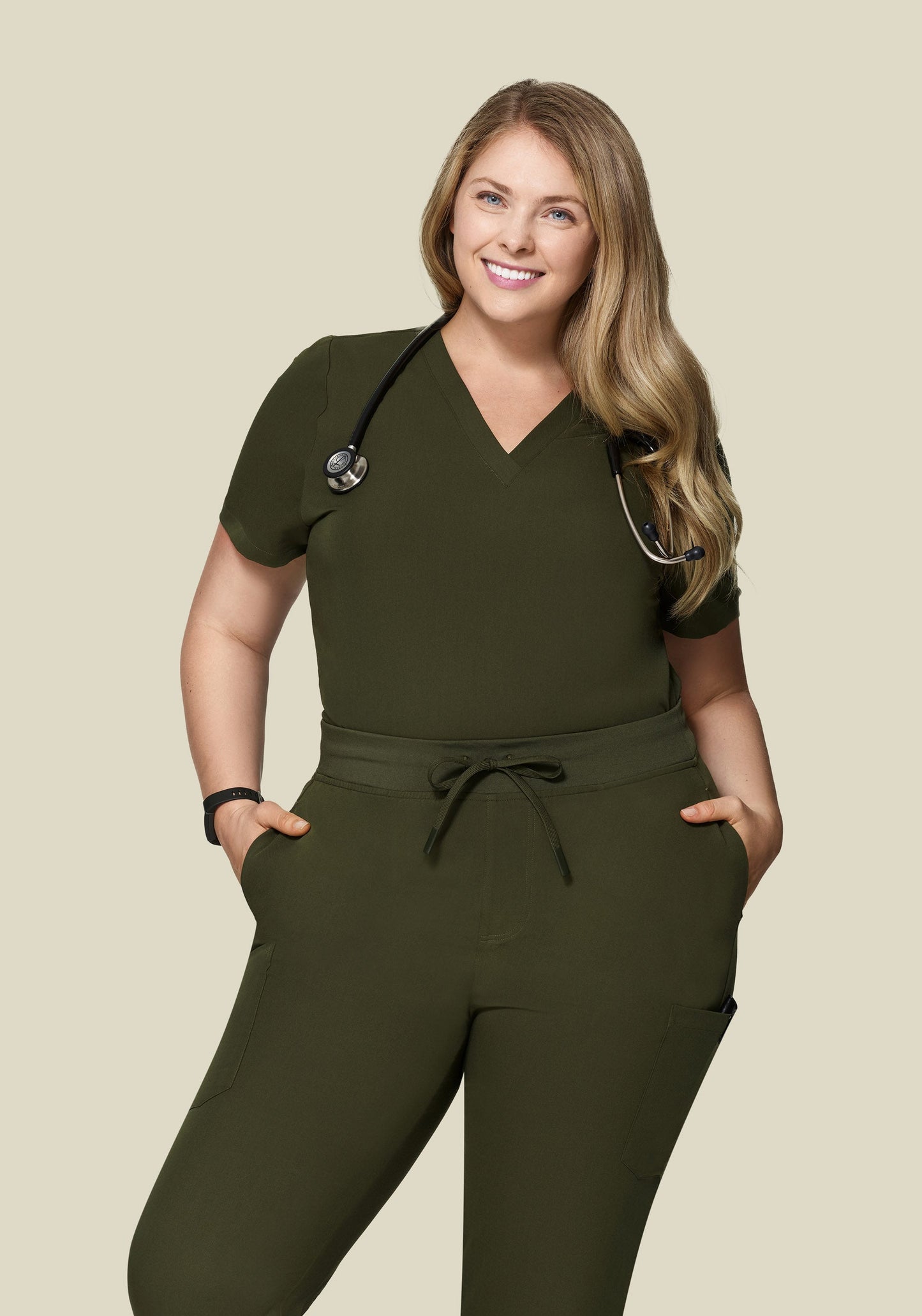 6 Pocket Top Olive