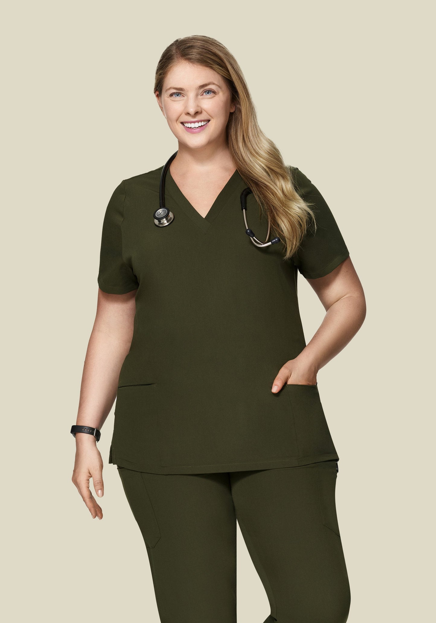 6 Pocket Top Olive