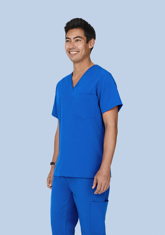 Two Pocket Top Royal Blue