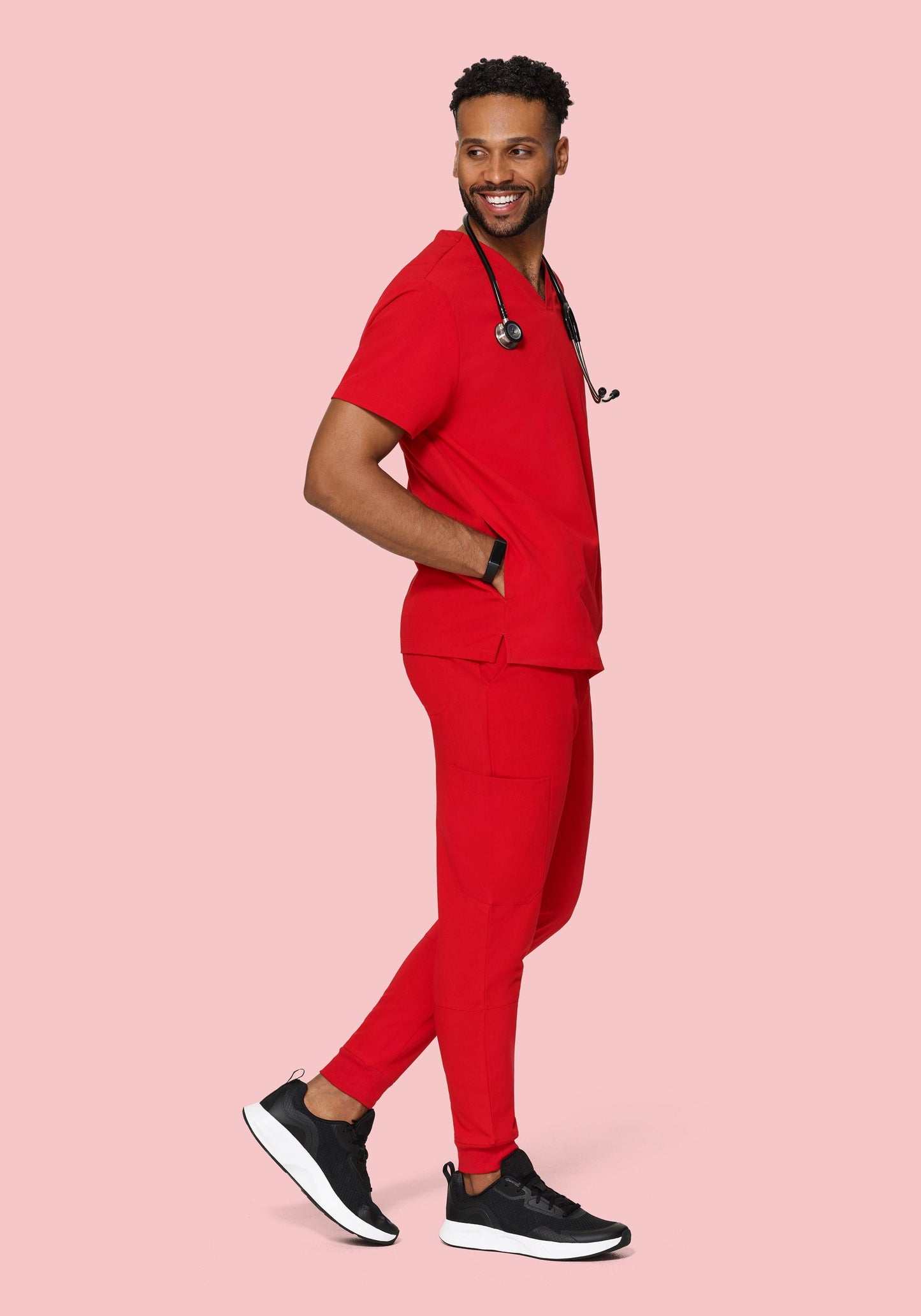 Three Pocket Top Candy Red