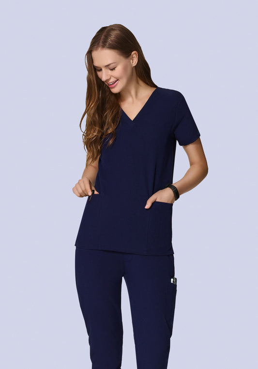 6 Pocket Top Navy