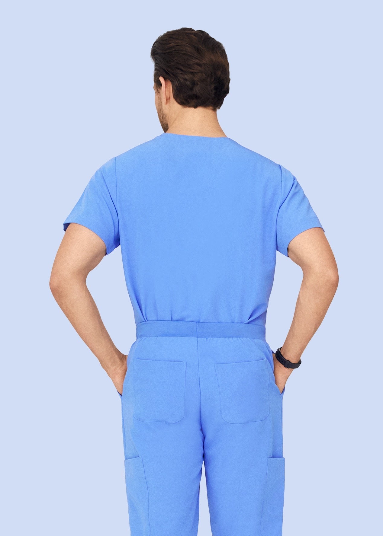 Two Pocket Top Ceil Blue