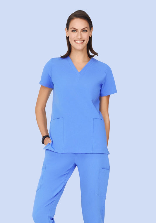 6 Pocket Top Ceil Blue
