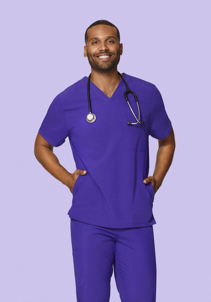 Three Pocket Top True Grape