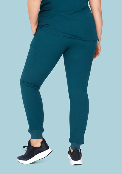 9 Pocket Joggers Caribbean Blue