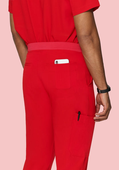 7 Pocket Joggers Candy Red