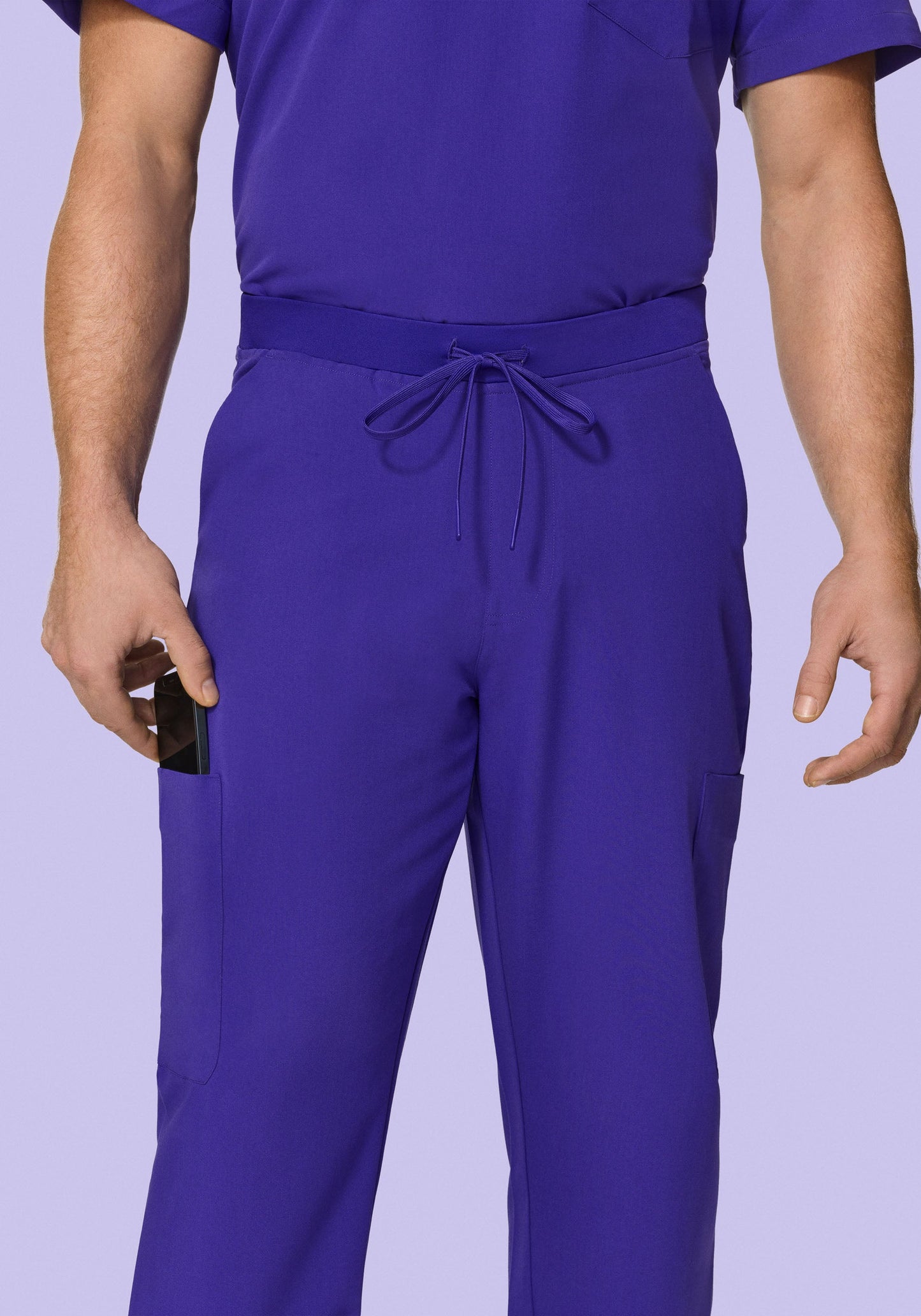 7 Pocket Cargos True Grape