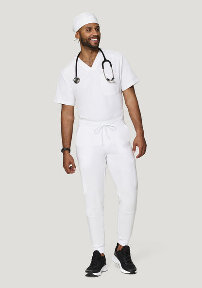 Contemporary Scrub Cap White