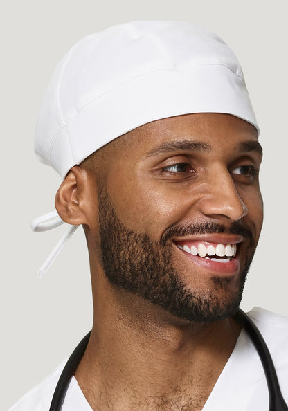 Contemporary Scrub Cap White