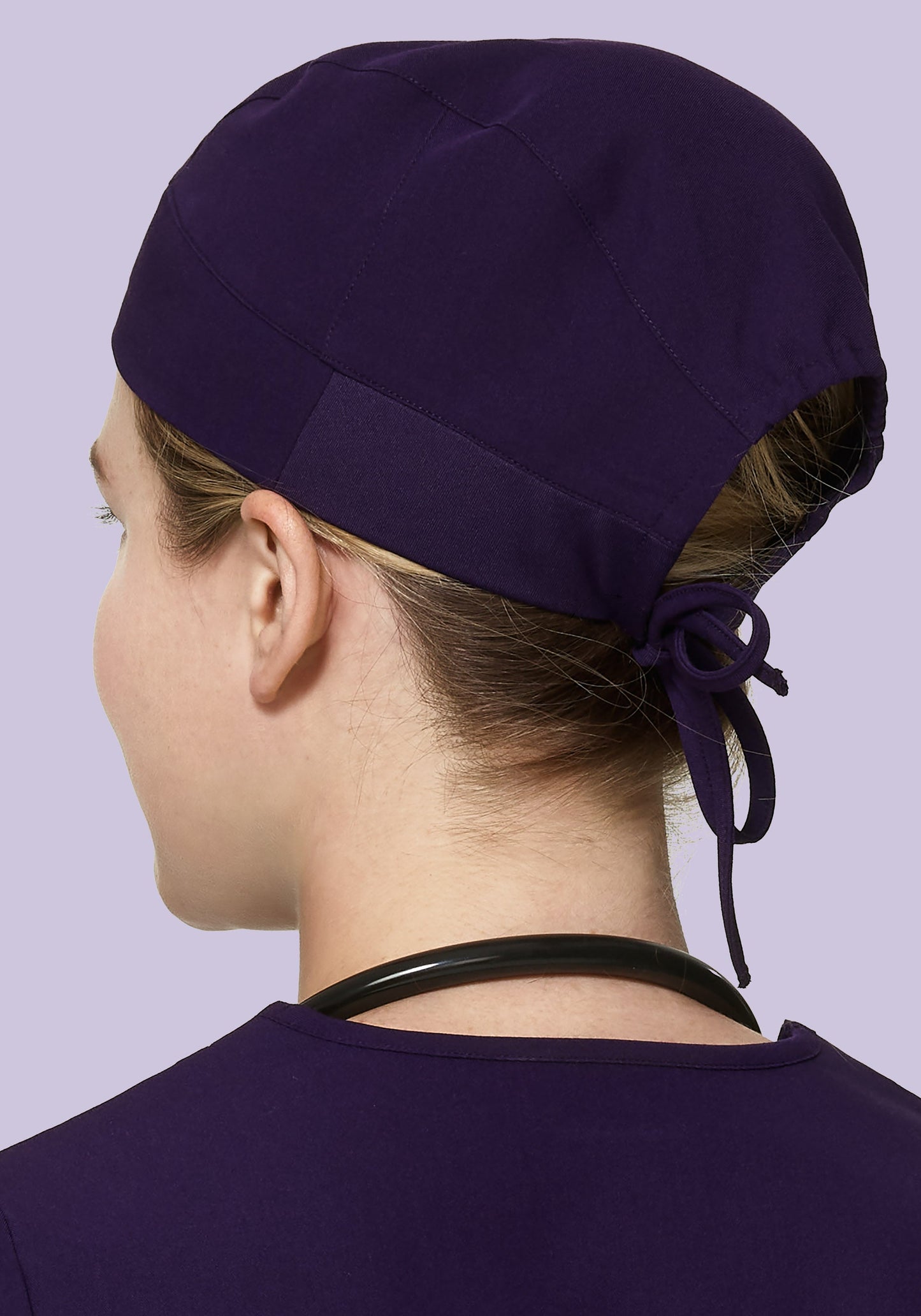 Contemporary Scrub Cap Eggplant