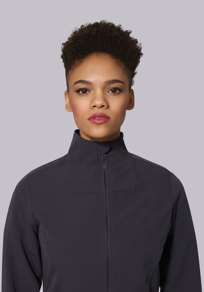 Women's Modern Scrub Jacket Pewter