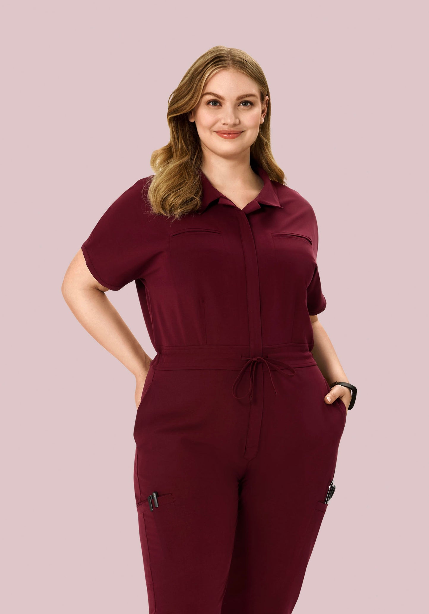 Women's Jumpsuit Wine