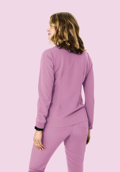 Long Sleeve 6 Pocket Top Lilac