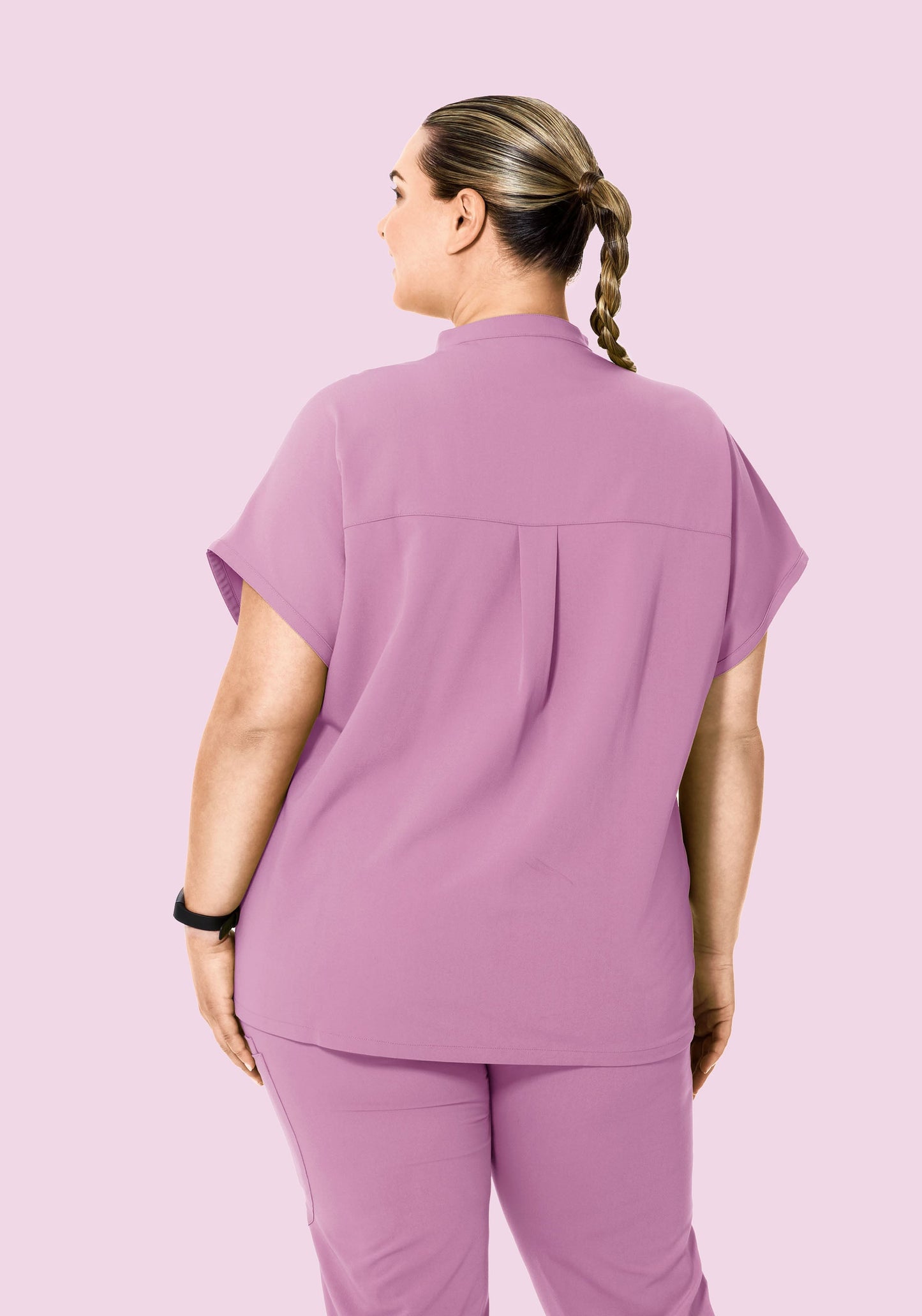 Mandarin Dolman Top Lilac