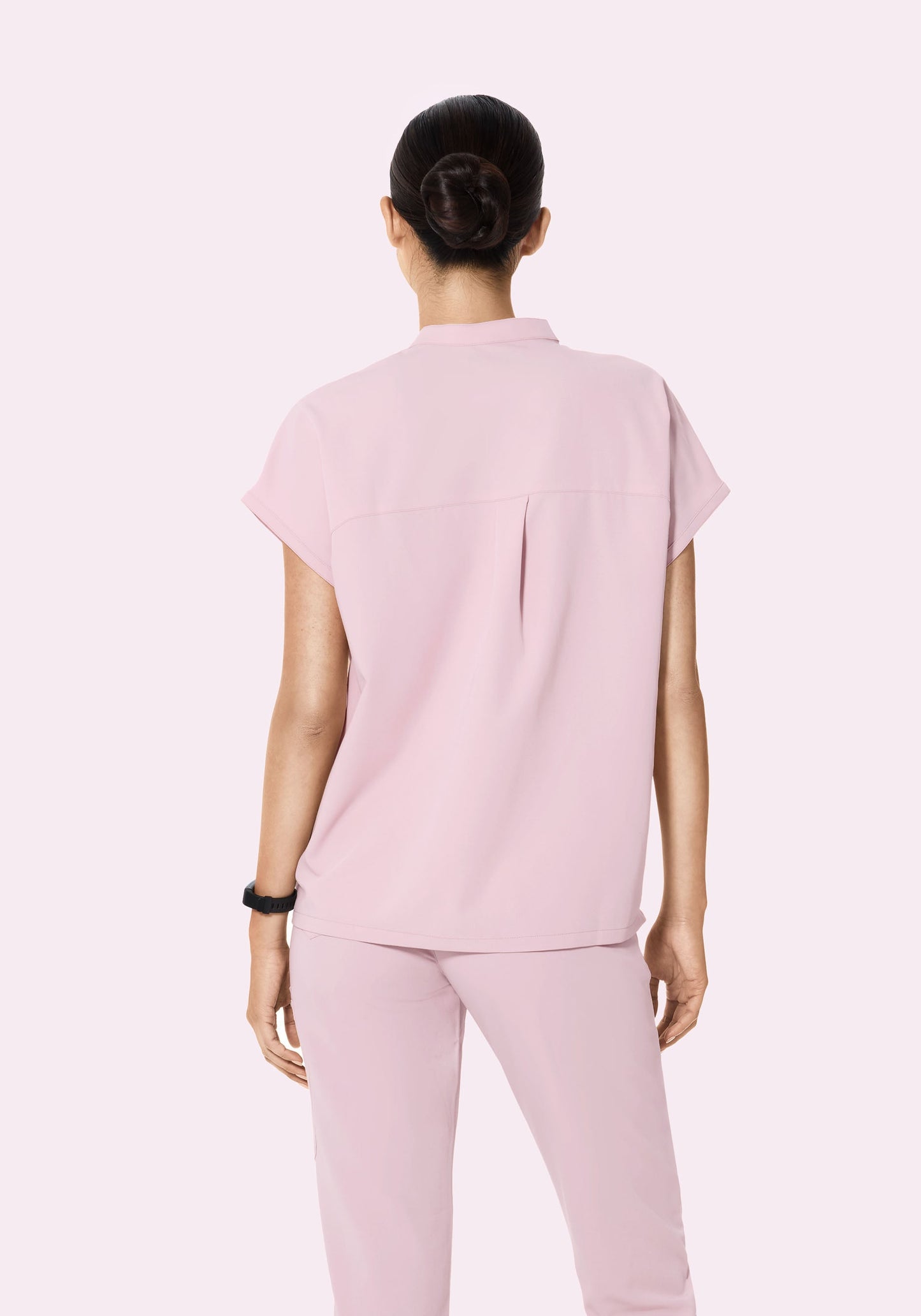 Mandarin Dolman Top Blush Blossom