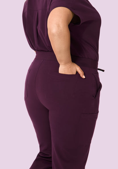 6 Pocket Slim Pants Açaí