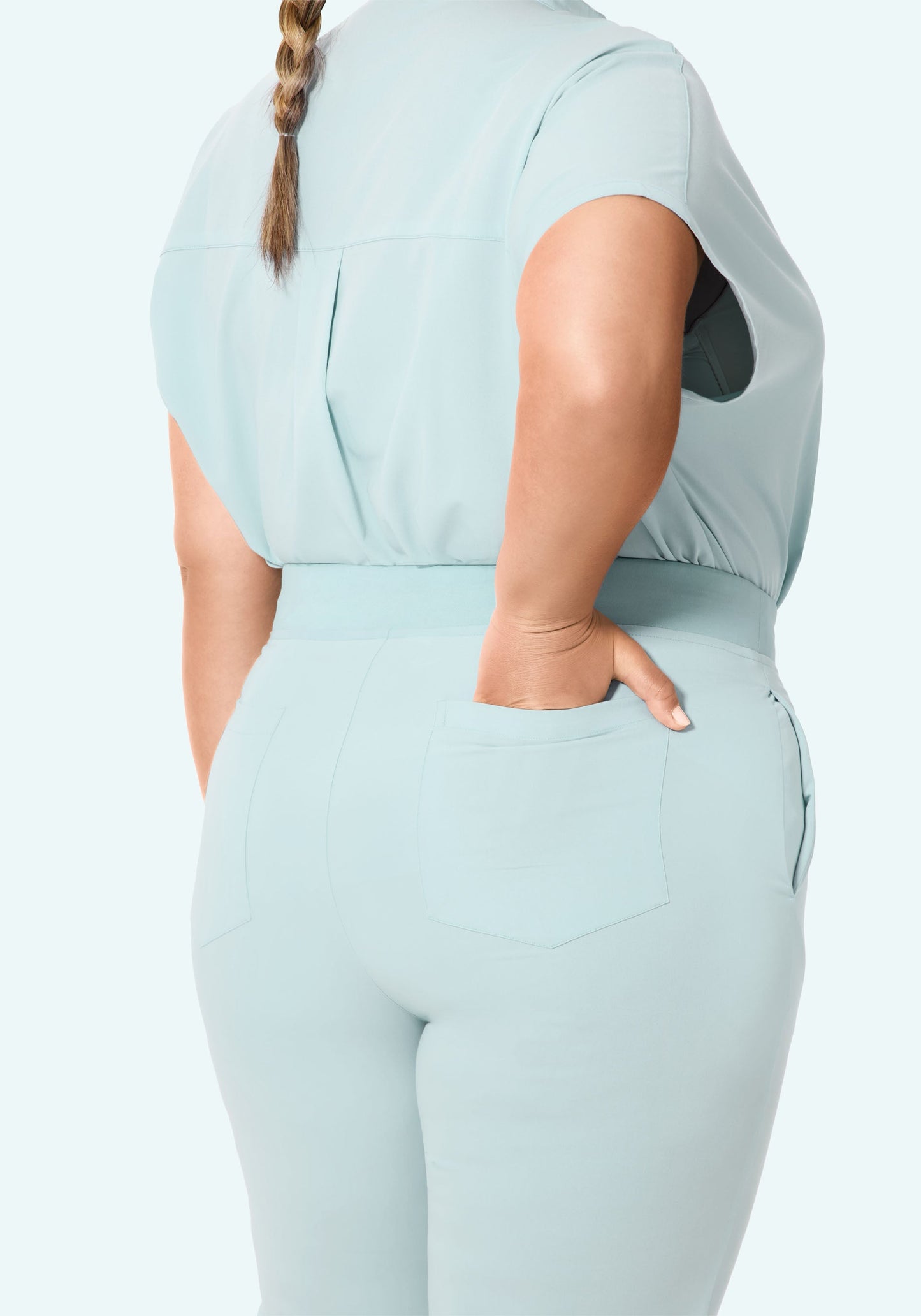 6 Pocket Slim Pants Sky