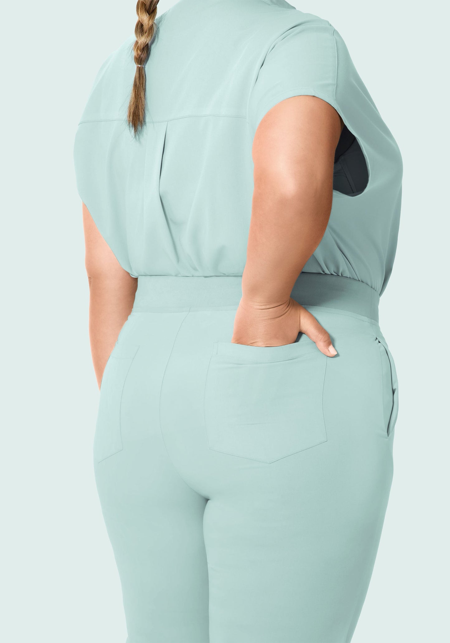 6 Pocket Slim Pants Sterling Blue