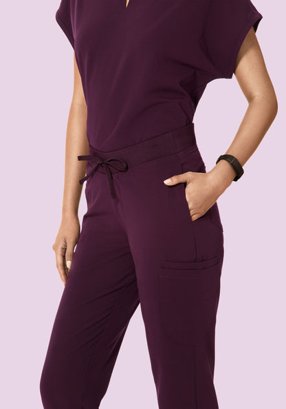 6 Pocket Slim Pants Açaí
