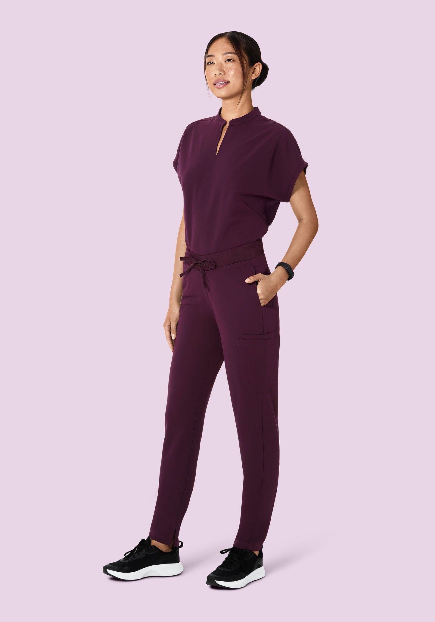 6 Pocket Slim Pants Açaí
