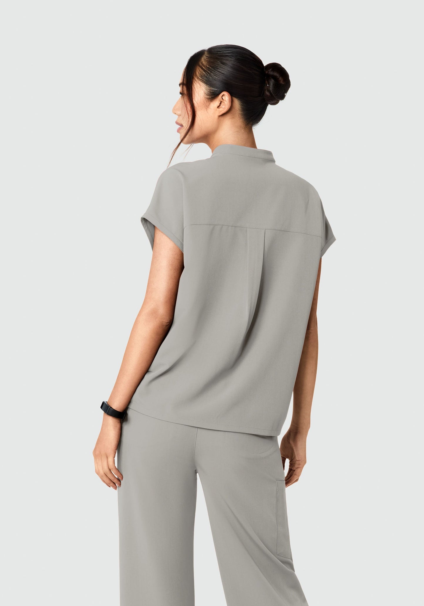 Mandarin Dolman Top Flint