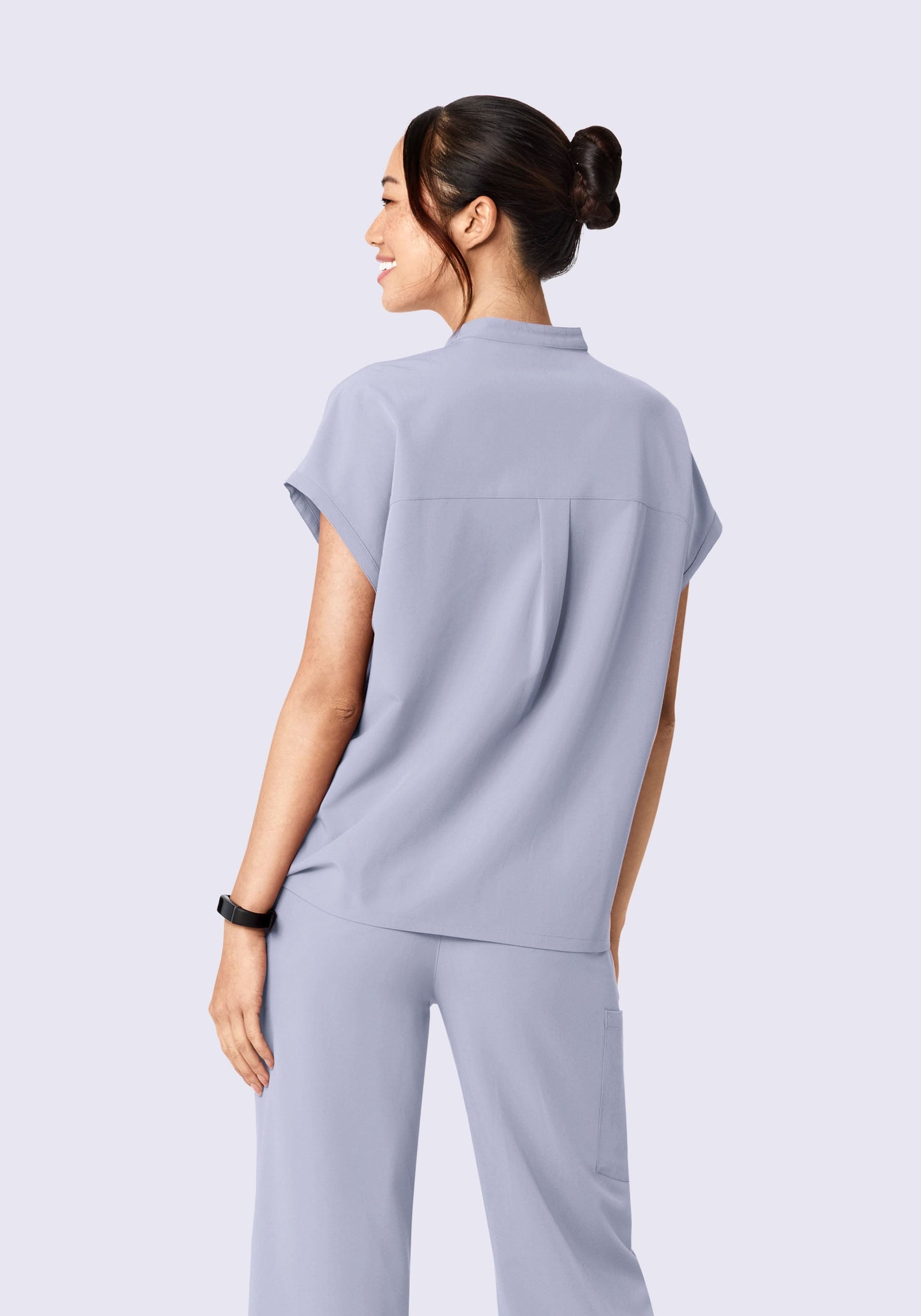 Mandarin Dolman Top Wisteria