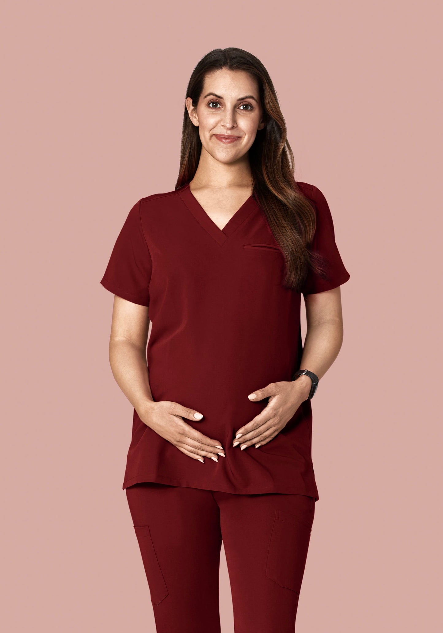 Maternity One Pocket Top Fired Brick