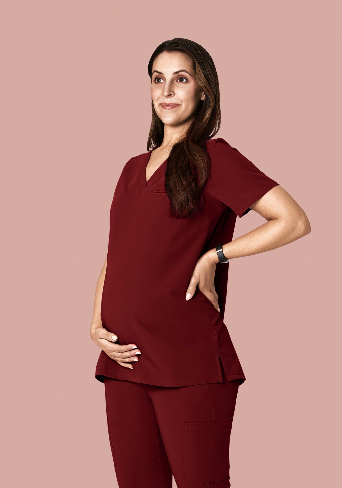Maternity One Pocket Top Fired Brick